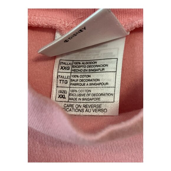 VTG Disney Store Winnie the Pooh Pink Sleeveless Mock Neck Shirt – Women’s XXL - Picture 3 of 6